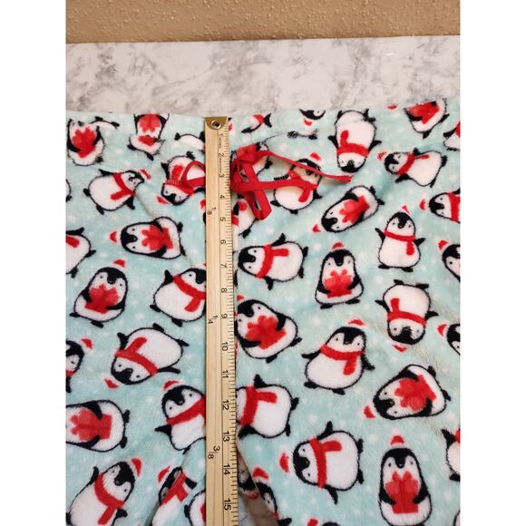 Secret Treasures Multicolor Penguin Super Soft Fleece Sleep Jogger Size 2X NWT - Picture 6 of 7